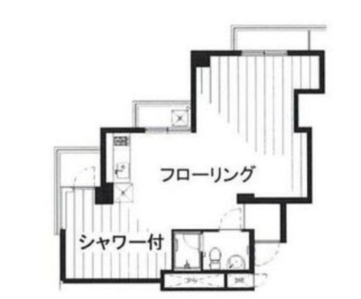 第20スカイビル 301 間取り図