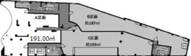 COXY188ビル 2階A 間取り図