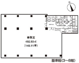 ウィン五反田ビル 7階 間取り図