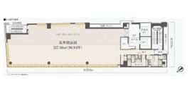 (仮称)ヒューリック銀座一丁目建替計画 5階 間取り図