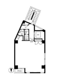 兼七ビル 8階 間取り図