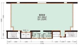 NTF竹橋ビル 8階 間取り図