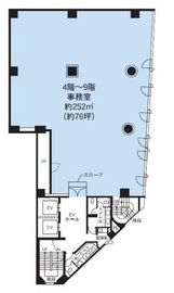 KDX秋葉原ビル 5階 間取り図