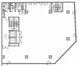 虎ノ門セントラルビル 6階 間取り図