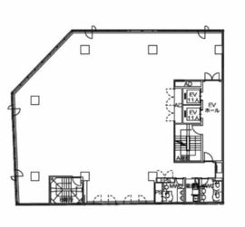 虎ノ門セントラルビル 9階 間取り図