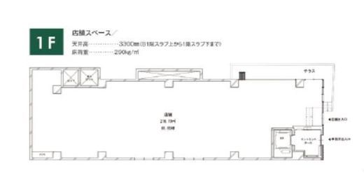 赤坂ZENビル 1階 間取り図