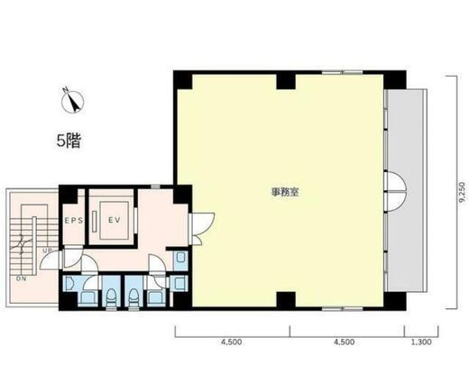 永井ビル 5階 間取り図