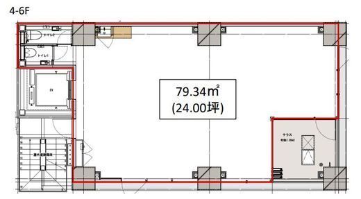 KITOKI 6階 間取り図