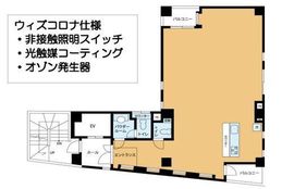 岡本ビル(茅場町) 9階 間取り図