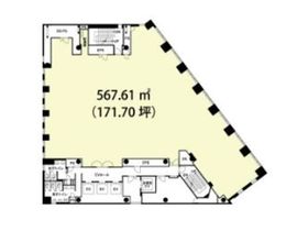 ルオーゴ汐留 9階 間取り図