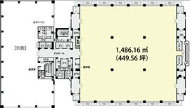 A-PLACE品川東(本館・別館) 本館4階 間取り図