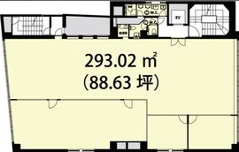 アジアビル 6階 間取り図