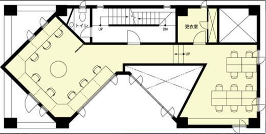 WAVE渋谷 3階 間取り図
