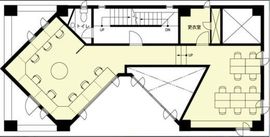 WAVE渋谷 3階 間取り図