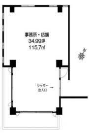 森戸ビル 2階 間取り図