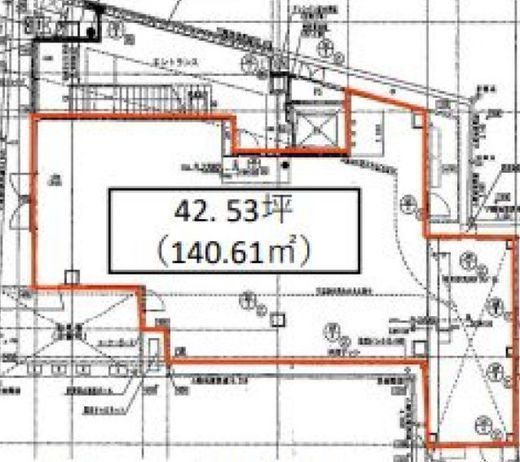 ベルフォーレ麻布 1階店舗 間取り図