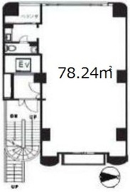 BRICKS 3階 間取り図