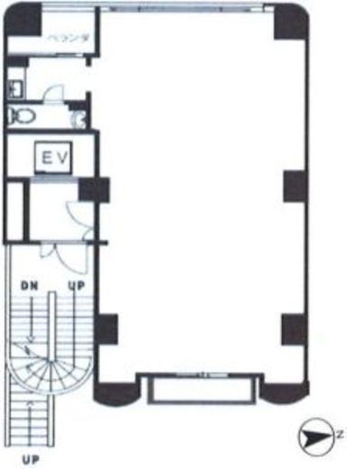 BRICKS 4階 間取り図