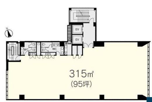 内神田中央ビル 4階 間取り図