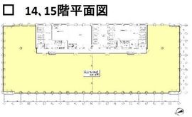丸の内センタービルディング 15階 間取り図
