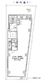 WHARF赤坂田町 2階 間取り図