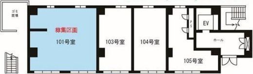 丸栄ビル 101 間取り図