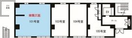 丸栄ビル 101 間取り図
