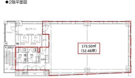赤坂日ノ樹ビル 2階 間取り図