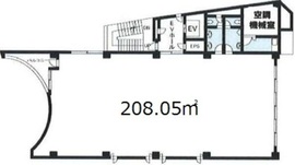 兼仲ビル 4階 間取り図