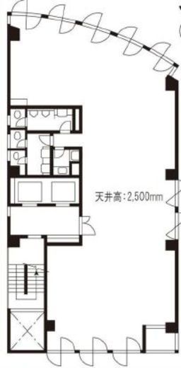 お茶の水茗渓ビル 5階 間取り図