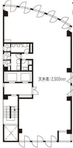 お茶の水茗渓ビル 7階 間取り図