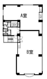 サンネット飯田橋第2ビル(旧:かすがビル） 2階B 間取り図