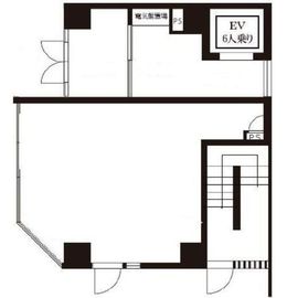CIOS岩本町ビル 1階 間取り図