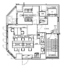 CIOS岩本町ビル 4階 間取り図