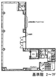 西新橋PR-EX 3階 間取り図