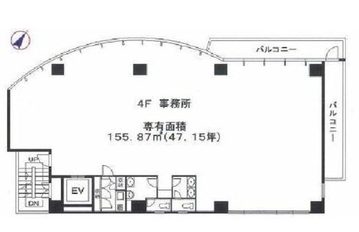 オークヒルズ 4階 間取り図