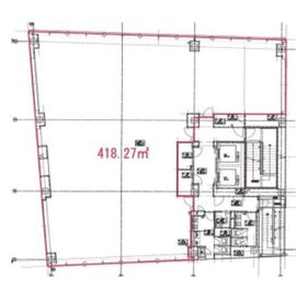 JA東京南新宿ビル 8階 間取り図