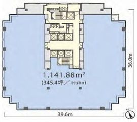 大崎MTビル 11階1 間取り図