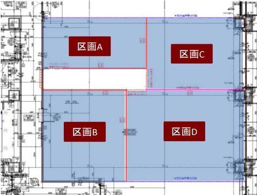 神谷町トラストタワー 2階D 間取り図