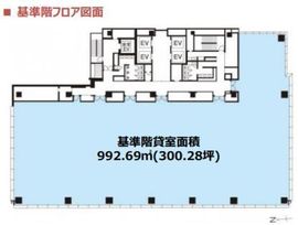 野村不動産芝大門ビル 4階 間取り図