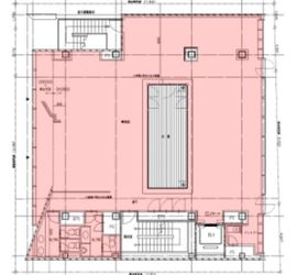 VPO日本橋 8階 間取り図