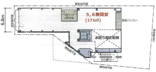 原宿神宮の森 6階 間取り図