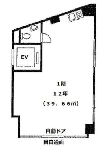 東洋Mビル 1階 間取り図