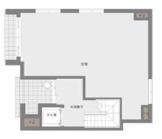 Cross Side Nishiazabu(店舗) 1階 間取り図