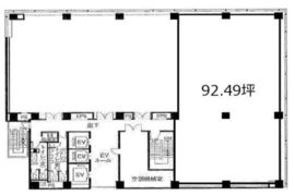 NBF小川町ビルディング 402 間取り図
