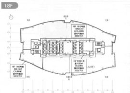 汐留シティセンター 1812 間取り図