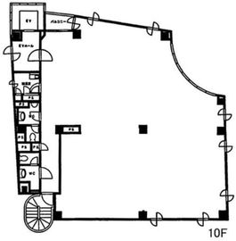 IS弓町ビル 10階 間取り図