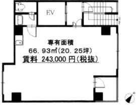 クリエイトビル 4階 間取り図