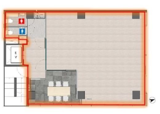 アトリウム恵比寿南一丁目ビル 3階 間取り図