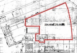 ヒューリック神保町駅前ビル(旧:Daiwa神保町ビル) 1階 間取り図